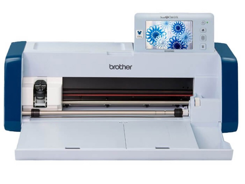 Brother ScanNCut SDX2250 cutting plotter with the program