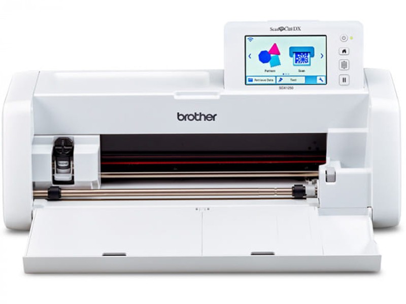 Brother SDX1250 plotter with the program