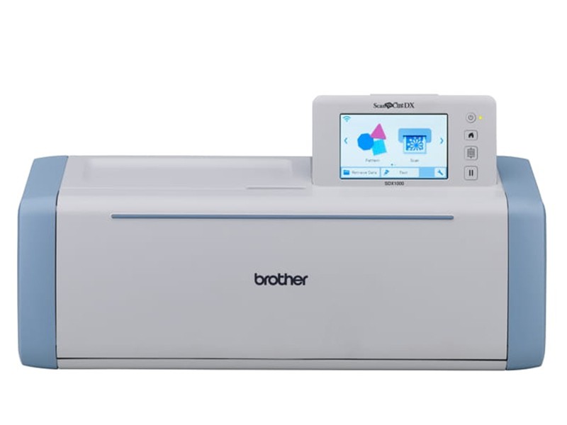 Brother SDX1000 plotter with the program