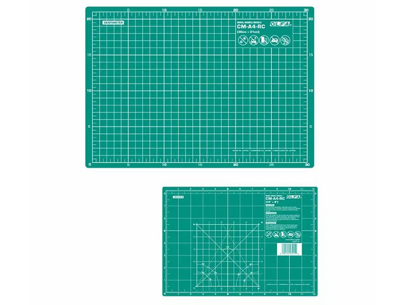 Backing mat OLFA A4 (30 x 21 cm) Cutting mats Wiking Poland - 2