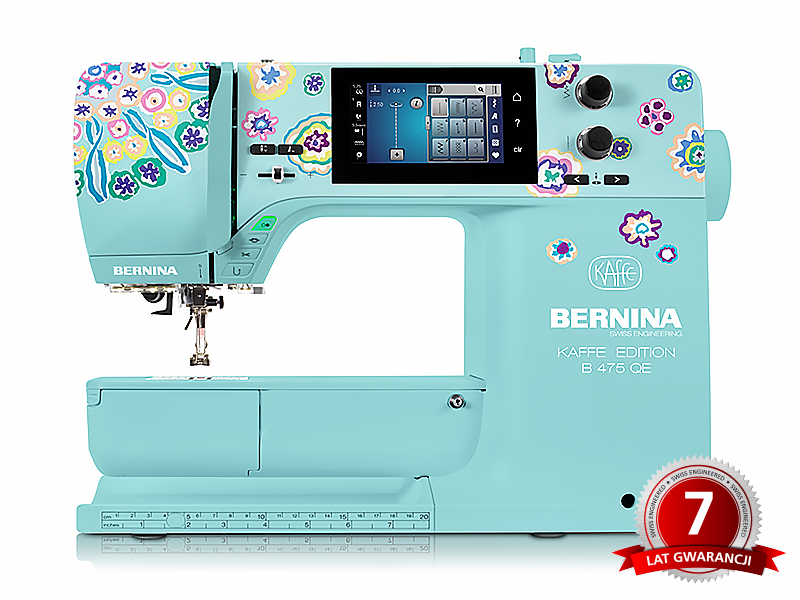 Sewing machine Bernina B475QE Special Kaffe Edition Bernina Sewing machines Wiking Polska - 1 Sewing machine Bernina B475QE Special Kaffe Edition Bernina Sewing machines Wiking Polska - 1