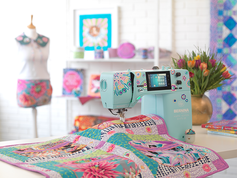 Sewing machine Bernina B475QE Special Kaffe Edition Bernina Sewing machines Wiking Polska - 13 Sewing machine Bernina B475QE Special Kaffe Edition Bernina Sewing machines Wiking Polska - 13