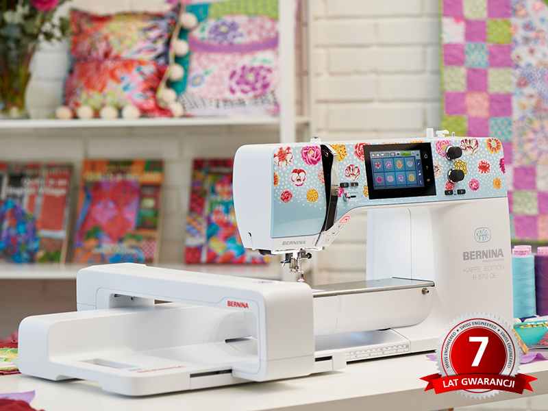 Hafciarka Bernina B570QE Edycja Specjalna Kaffee Bernina Hafciarki Wiking Polska - 1