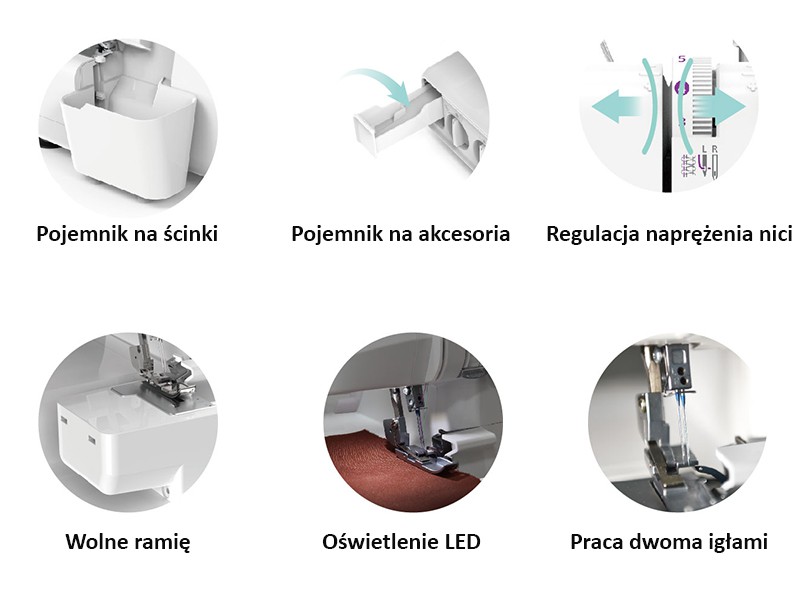 Redstar 4.0 overlock | 3,4 thread overlocks - 6 Redstar 4.0 overlock | 3,4 thread overlocks - 6