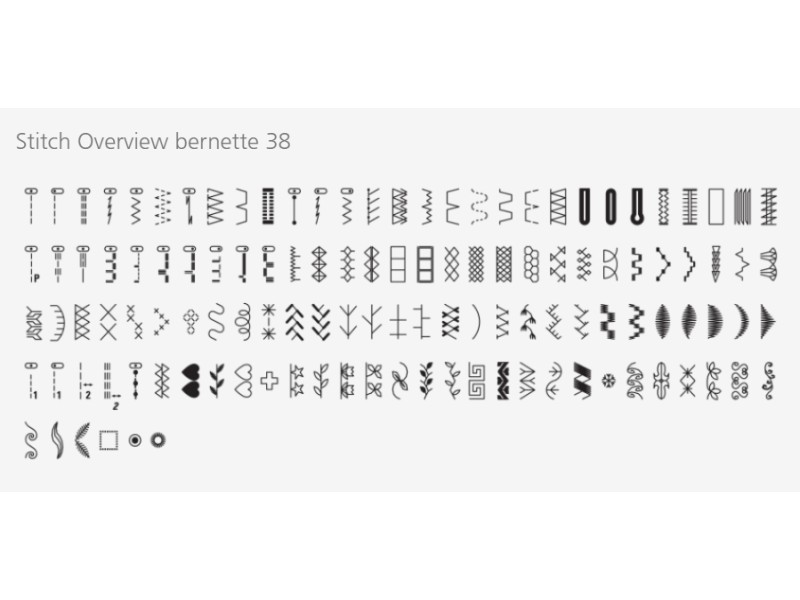 Bernette B38 sewing machine | Bernette sewing machines - 7 Bernette B38 sewing machine | Bernette sewing machines - 7