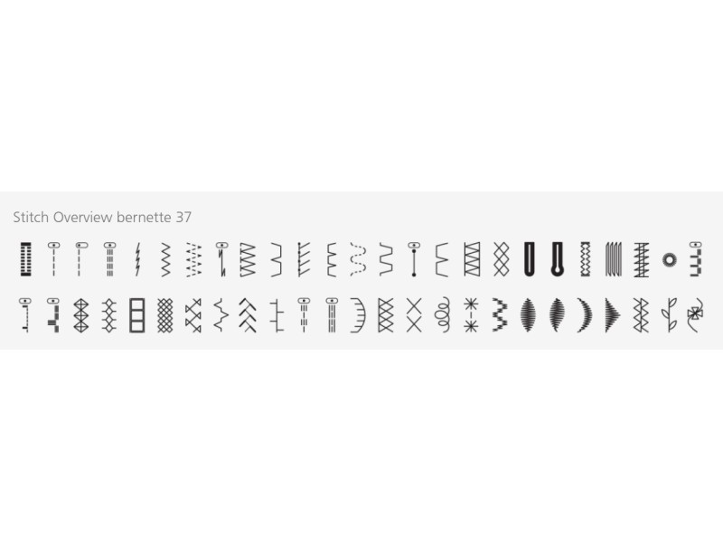 Швейна машина Bernette B37 | Швейні машини Bernette - 8 Швейна машина Bernette B37 | Швейні машини Bernette - 8