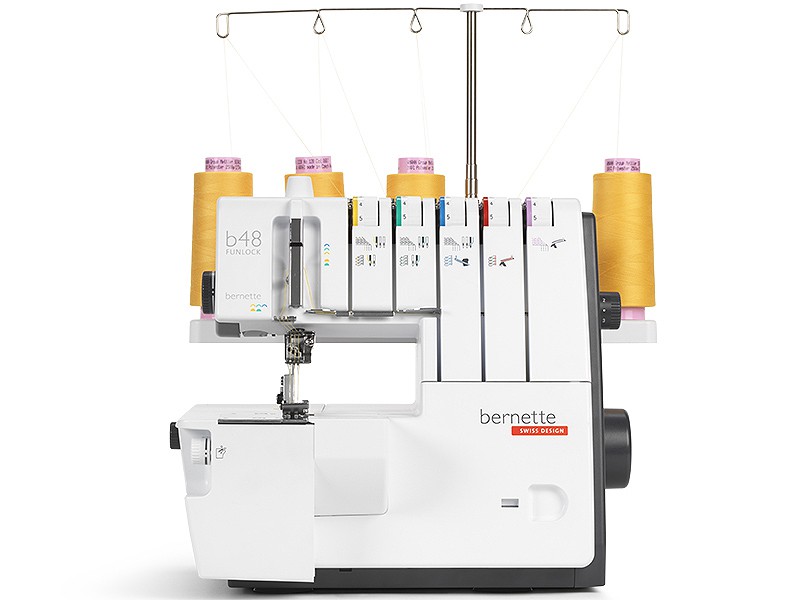 Bernette 48 FUNLOCK 5-thread overlock with two needles | Bernette overlocks - 13