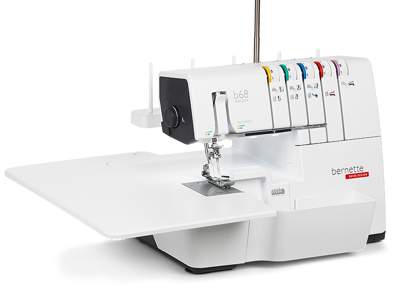 Каверлок 5-нитковий Bernette b68 AIRLOCK | Оверлоки Бернет - 18