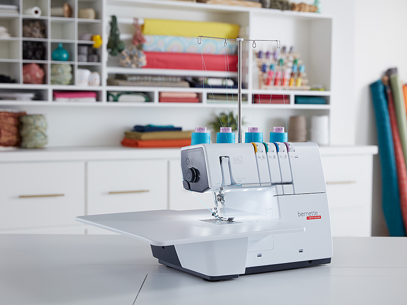 Renderka 4-nitkowa Bernette b62 AIRLOCK | Owerloki Bernette - 9