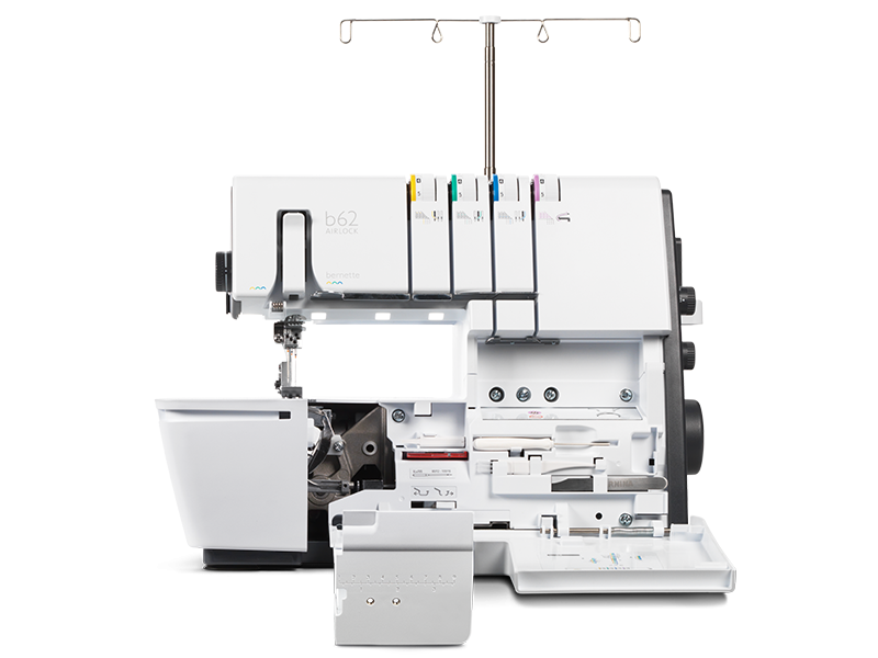 Renderka 4-nitkowa Bernette b62 AIRLOCK | Owerloki Bernette - 15