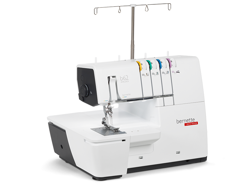 Renderka 4-nitkowa Bernette b62 AIRLOCK | Owerloki Bernette - 16