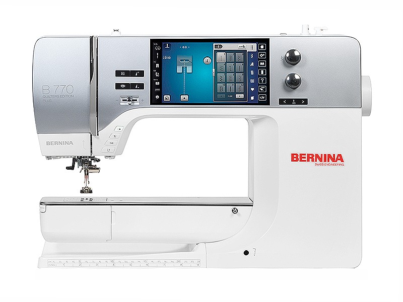 Maszyna do szycia Bernina B770QE Plus + w opcji moduł do haftu