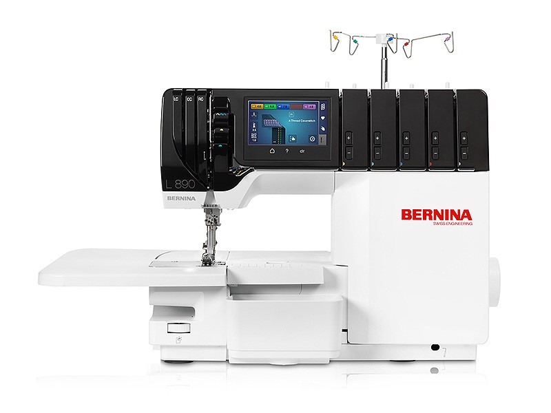Coverlok Bernina L890 z renderką | Owerloki BERNINA - 1