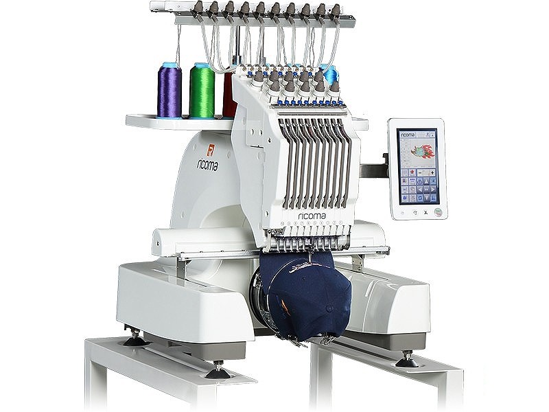 Ricoma EM1010 Embroidery Machine - Single Head - 10 Needles | Industrial Embroidery Machines - 1