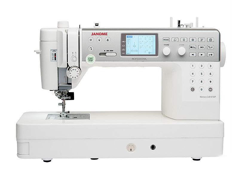 Sewing machine JANOME MEMORY CRAFT 6700P | Electronic machines - 1