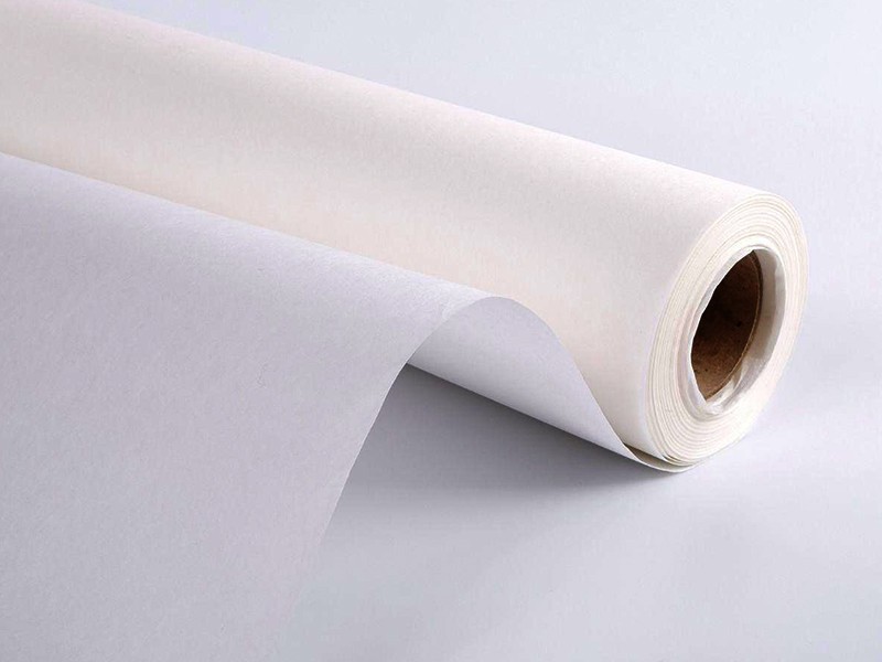 Embroidery tear-off non-woven fabric 60g/m2 white long fiber reinforced