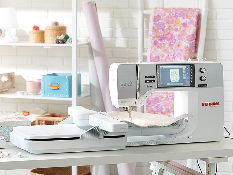 Bernina B770QE Plus embroidery machine. | BERNINA embroidery machines - 1 Bernina B770QE Plus embroidery machine. | BERNINA embroidery machines - 1