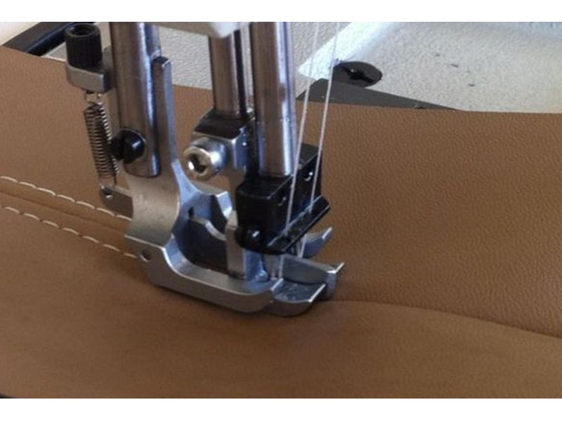 Sewing machine 2-needle double feed lockstitch machine JUKI LH-3578 AGF JUKI 2-needle flat lockstitch machines Wiking Pol Sewing machine 2-needle double feed lockstitch machine JUKI LH-3578 AGF JUKI 2-needle flat lockstitch machines Wiking Pol
