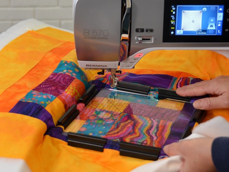 Small embroidery hoop with clamps | Wiking Polska | BERNINA hoops