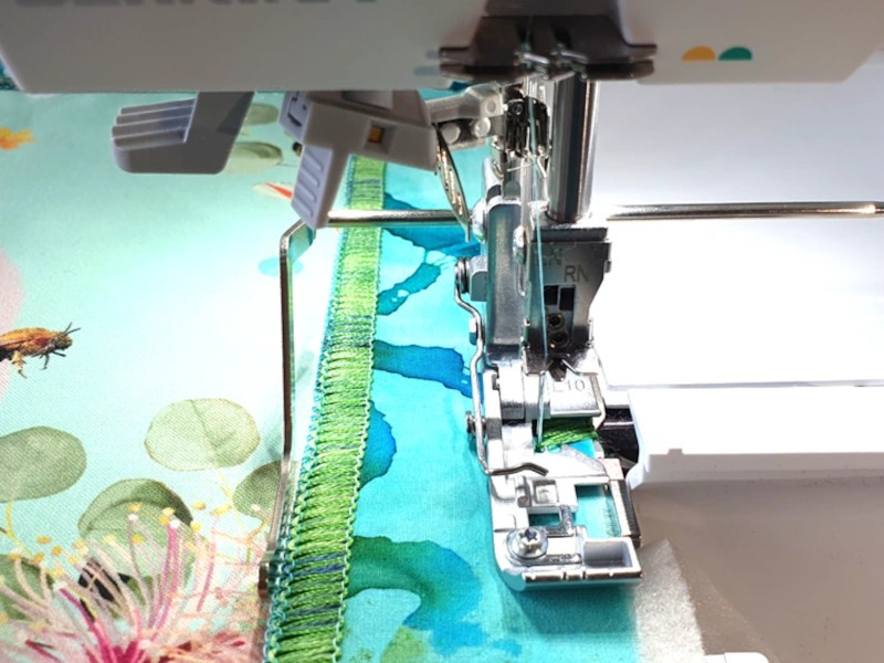 LEFT stitch guide for BERNINA L850 and L860 overlock machines | Wiking Polska | BERNINA accessories