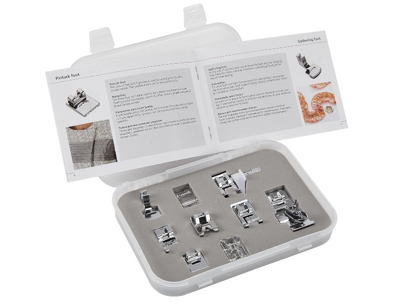 Set of 9 presser feet for Bernette machines - Decorative sewing - 2