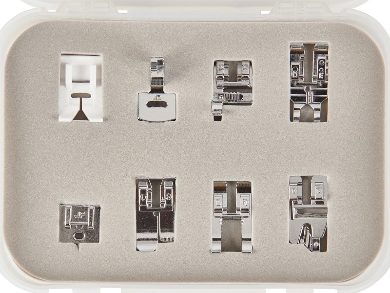 Набір з 8 лапок для машин Bernette B77 і B79 - аксесуари Bernette Набір з 8 лапок для машин Bernette B77 і B79 - аксесуари Bernette