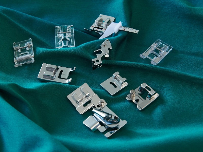 Set of decorative sewing feet for Bernette B77 and B79 machines