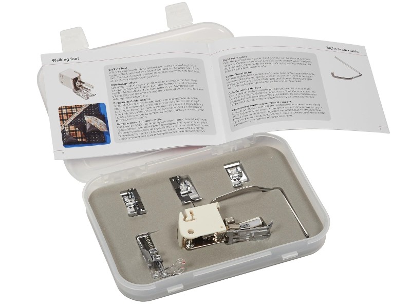 6-piece patchwork sewing kit for Bernette sewing machines 6-piece patchwork sewing kit for Bernette sewing machines