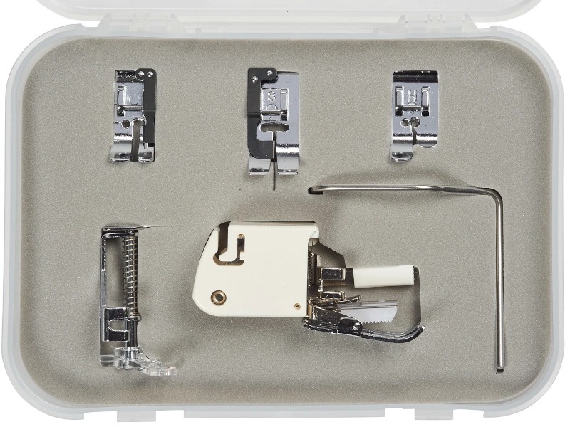 Set of patchwork sewing feet and accessories for Bernette sewing machines Set of patchwork sewing feet and accessories for Bernette sewing machines