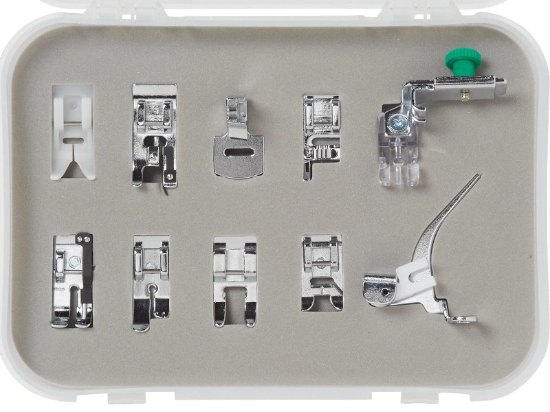 Set of presser feet for Bernette B33 and B35 machines