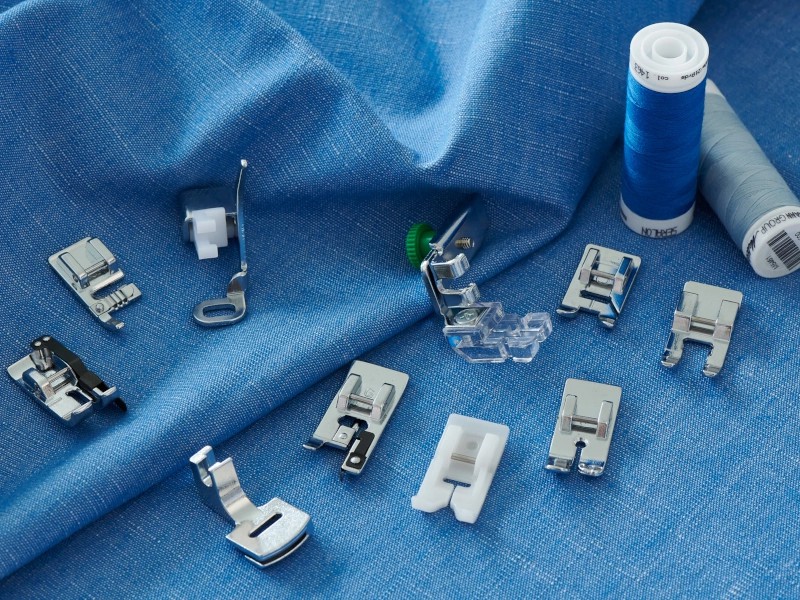 Set of presser feet for Bernette B33 and B35 sewing machines