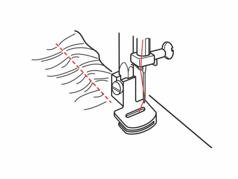 Stopka do marszczenia do maszyn Bernette Stopka do marszczenia do maszyn Bernette