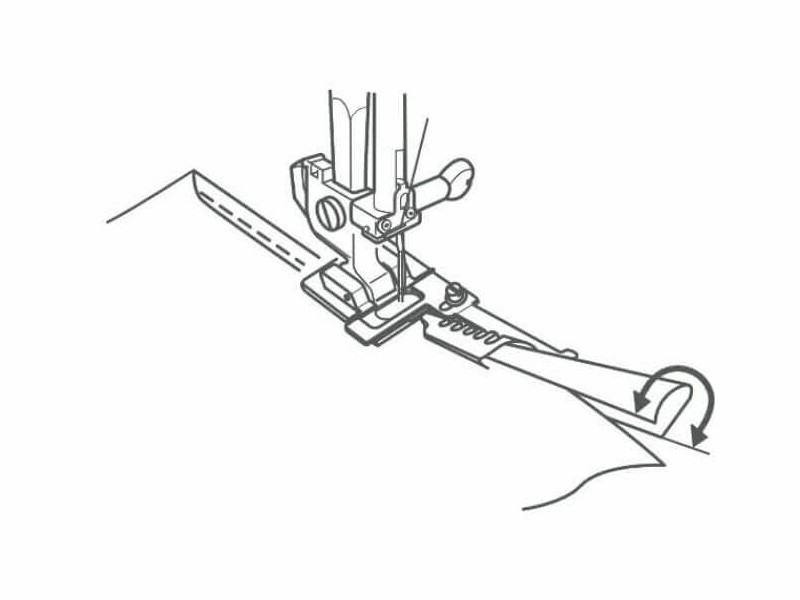 Біндер для прасованих і непрасованих палітурок для машин Bernette Біндер для прасованих і непрасованих палітурок для машин Bernette