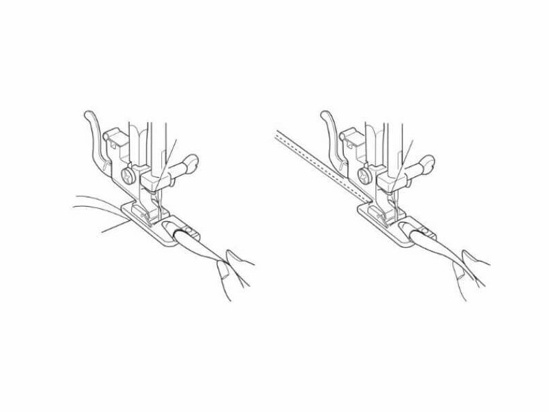 Hemming foot for BERNETTE sewing machines Hemming foot for BERNETTE sewing machines