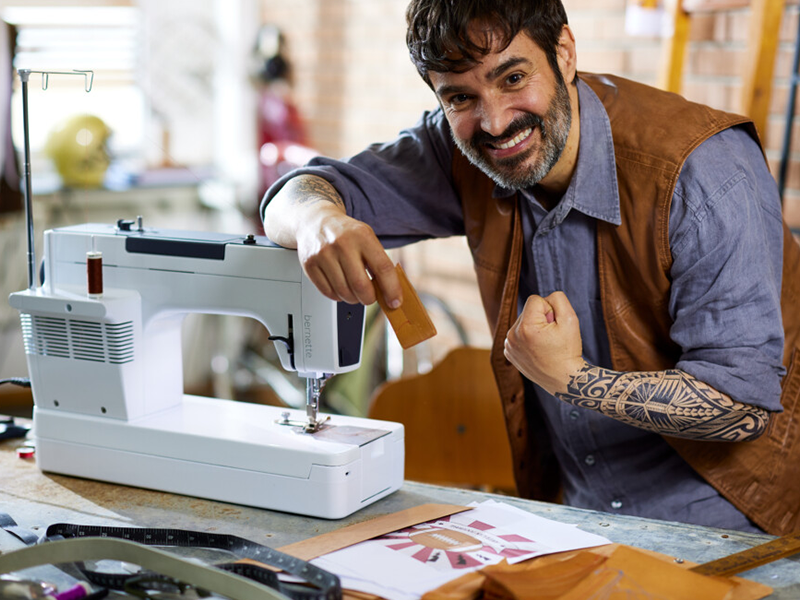 Прямострочна швейна машина Bernette 08 | Wiking Polska | Механічні машини Bernette