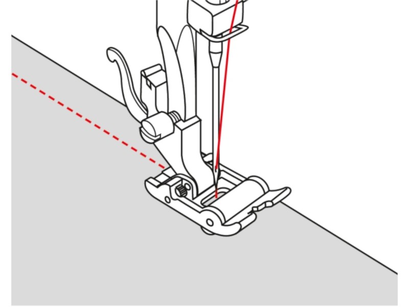 Foot with a roller for leather and artificial leather | Wiking Polska | Bernette Accessories Foot with a roller for leather and artificial leather | Wiking Polska | Bernette Accessories