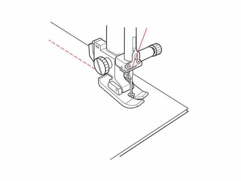 Straight stitch foot for Bernette machines Straight stitch foot for Bernette machines