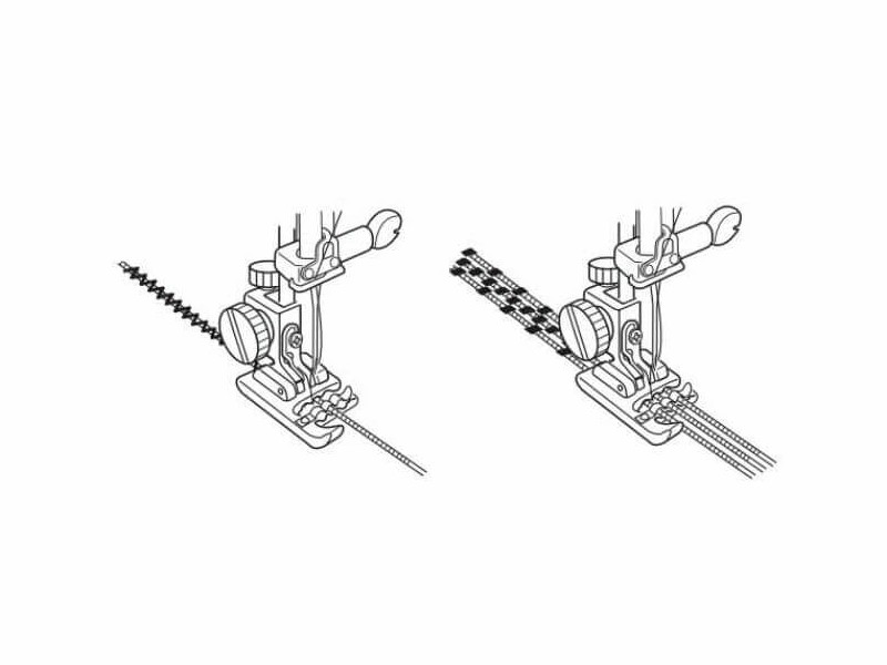 Cord Sewing Foot for Bernette Machines
