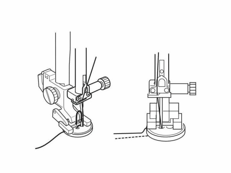 Button and hook sewing foot for Bernette sewing machines Button and hook sewing foot for Bernette sewing machines