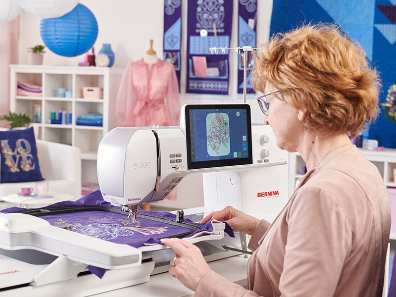 Hafciarka Bernina B990 | Wiking Polska | Hafciarki BERNINA