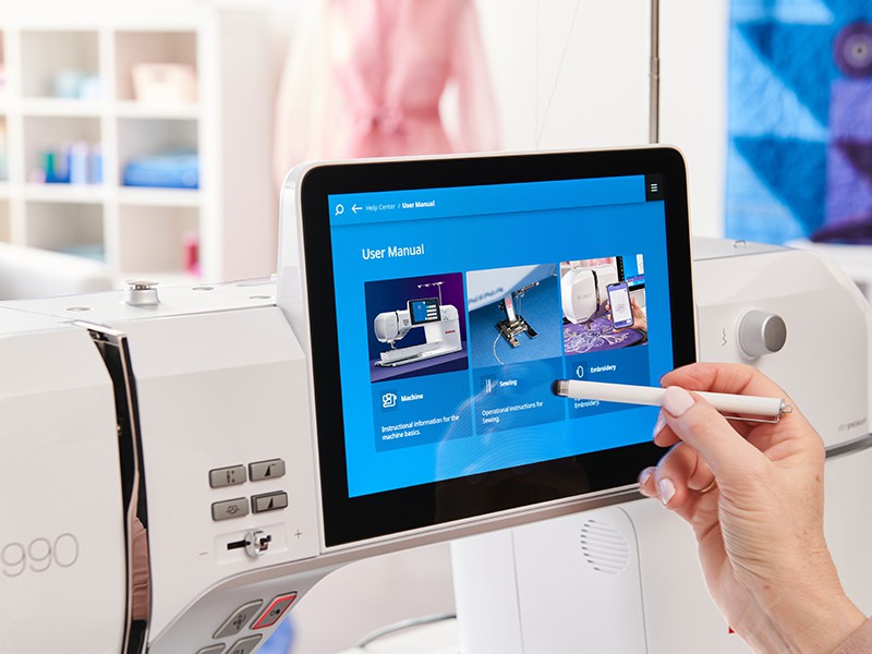 Hafciarka Bernina B990 | Wiking Polska | Hafciarki BERNINA