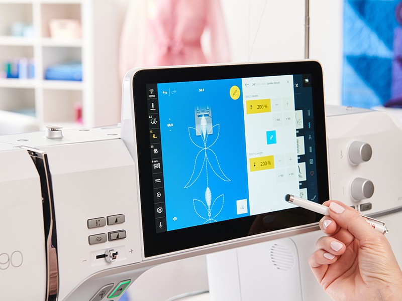 Hafciarka Bernina B990 | Wiking Polska | Hafciarki BERNINA