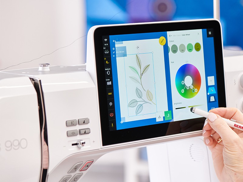 Hafciarka Bernina B990 | Wiking Polska | Hafciarki BERNINA