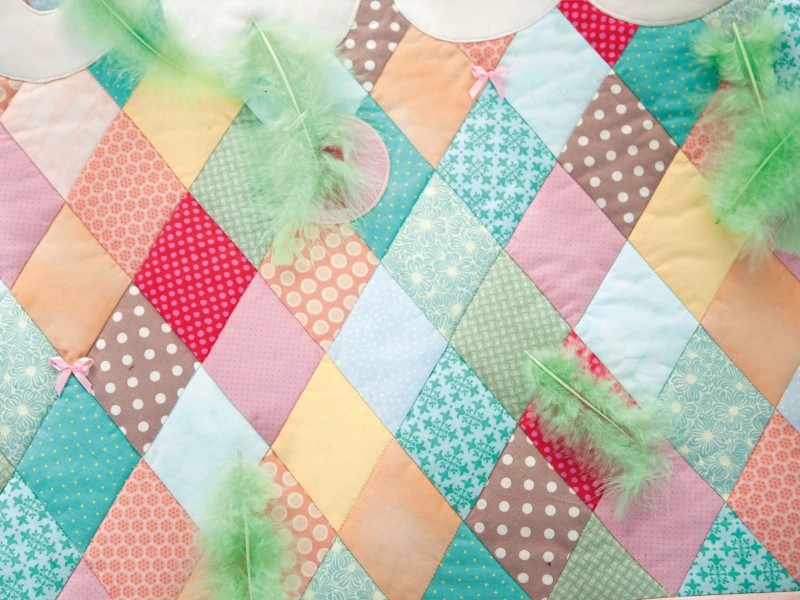 Edge guide for patchwork sewing Edge guide for patchwork sewing