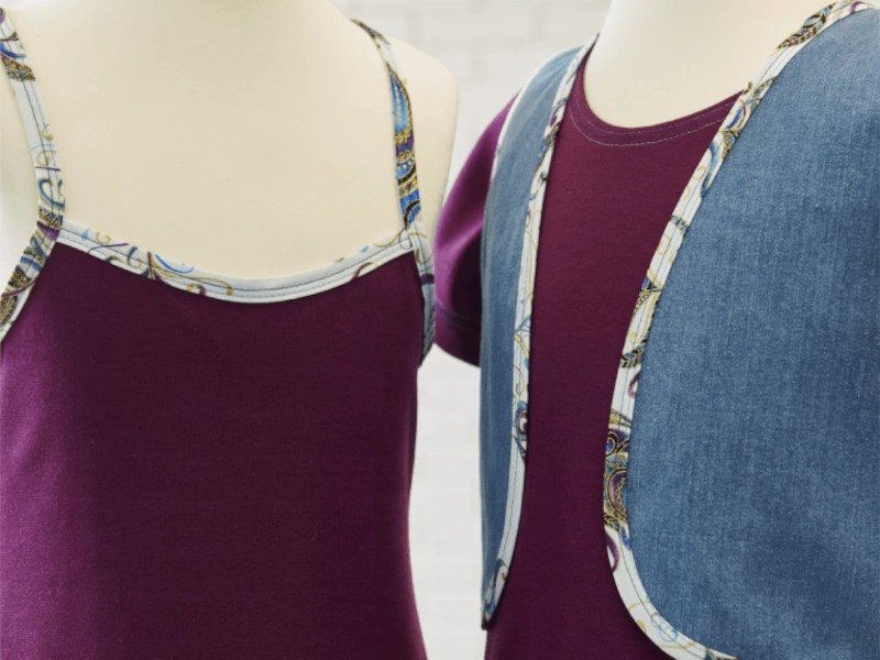 #C21 Lamownik podwójnie zawijający niezaprasowaną taśmę do owerloka Bernina L890