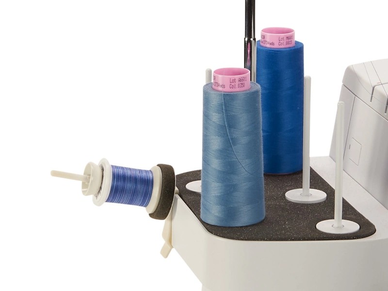 Additional pin for decorative thread for Bernina overlock machine Additional pin for decorative thread for Bernina overlock machine