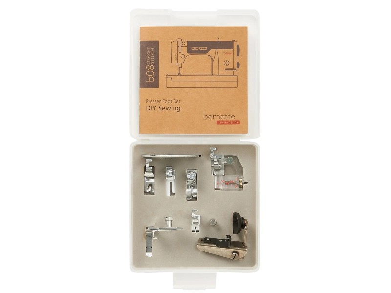 Set of feet and accessories for utility sewing machines Bernette b08