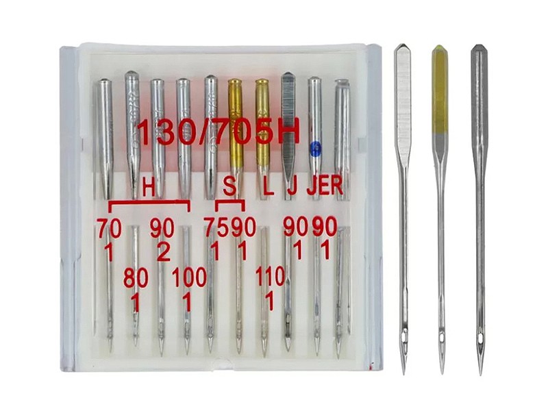 Set of TNI needles for various materials