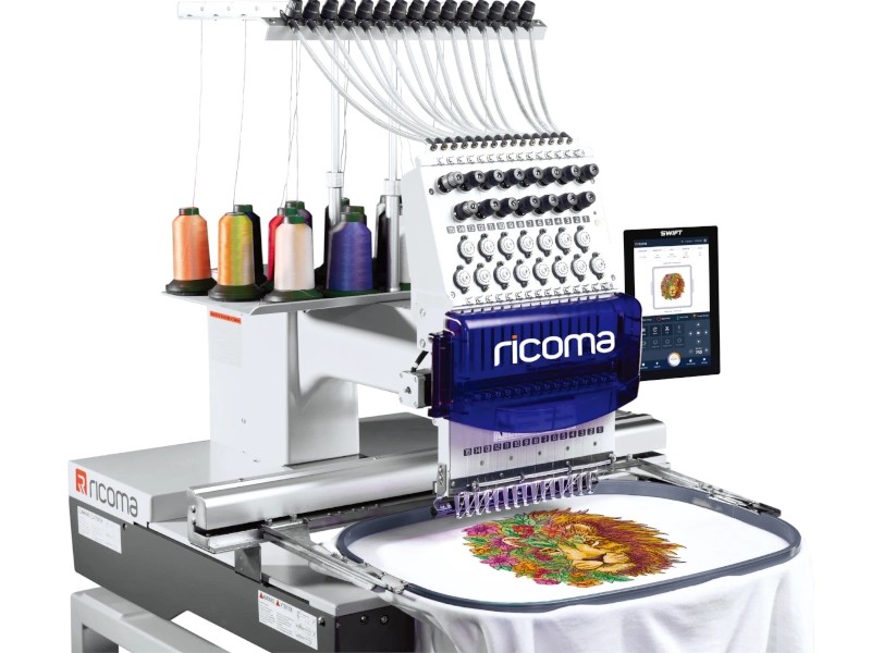 Hafciarka Ricoma RCM1501-10S - 15 igłowa z nowym ekranem 10"
