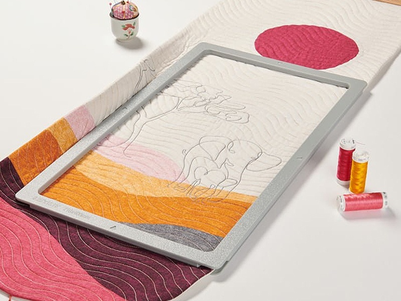 Середній магнітний вишивальний пяльце 165,0 x 400,0 мм з вузькою рамкою | Wiking Polska | Обручі BERNINA Середній магнітний вишивальний пяльце 165,0 x 400,0 мм з вузькою рамкою | Wiking Polska | Обручі BERNINA